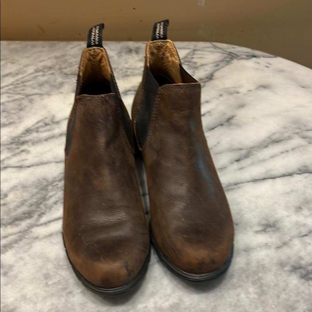 Blundstone Brown Ankle Boots Classic Chelsea Style
